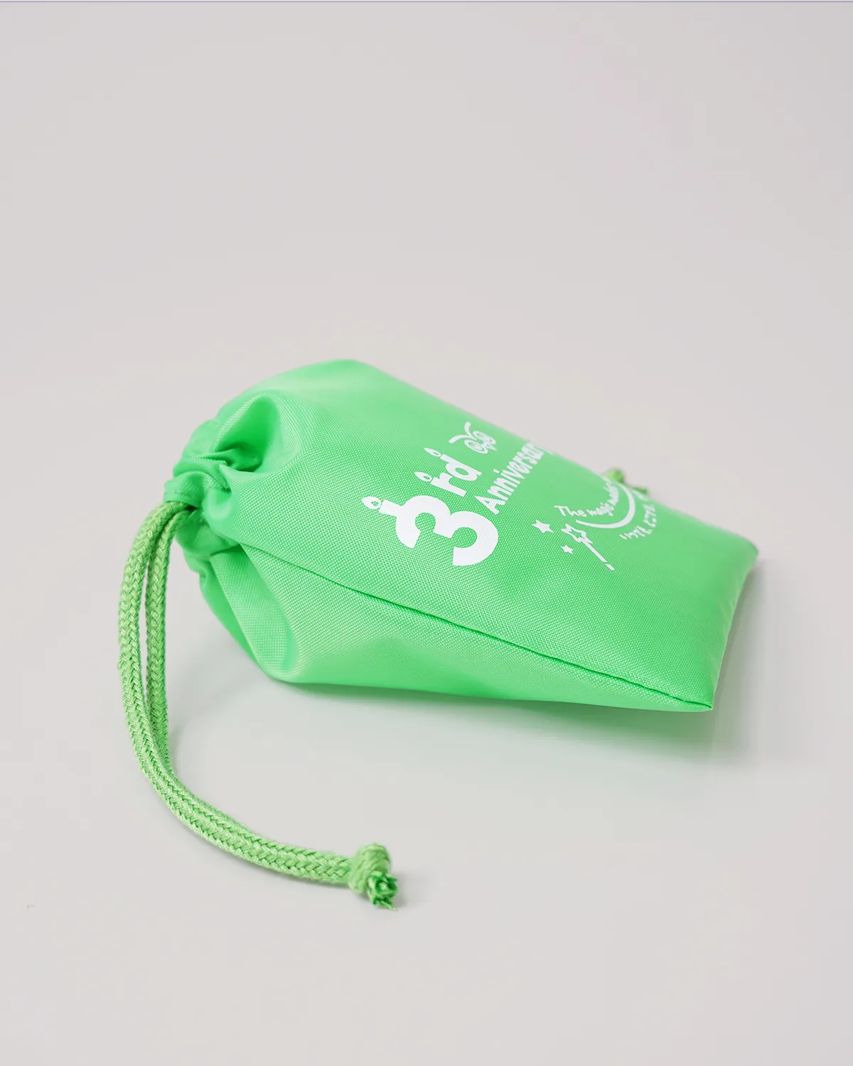 ポリエステル420マチなし巾着袋_側面