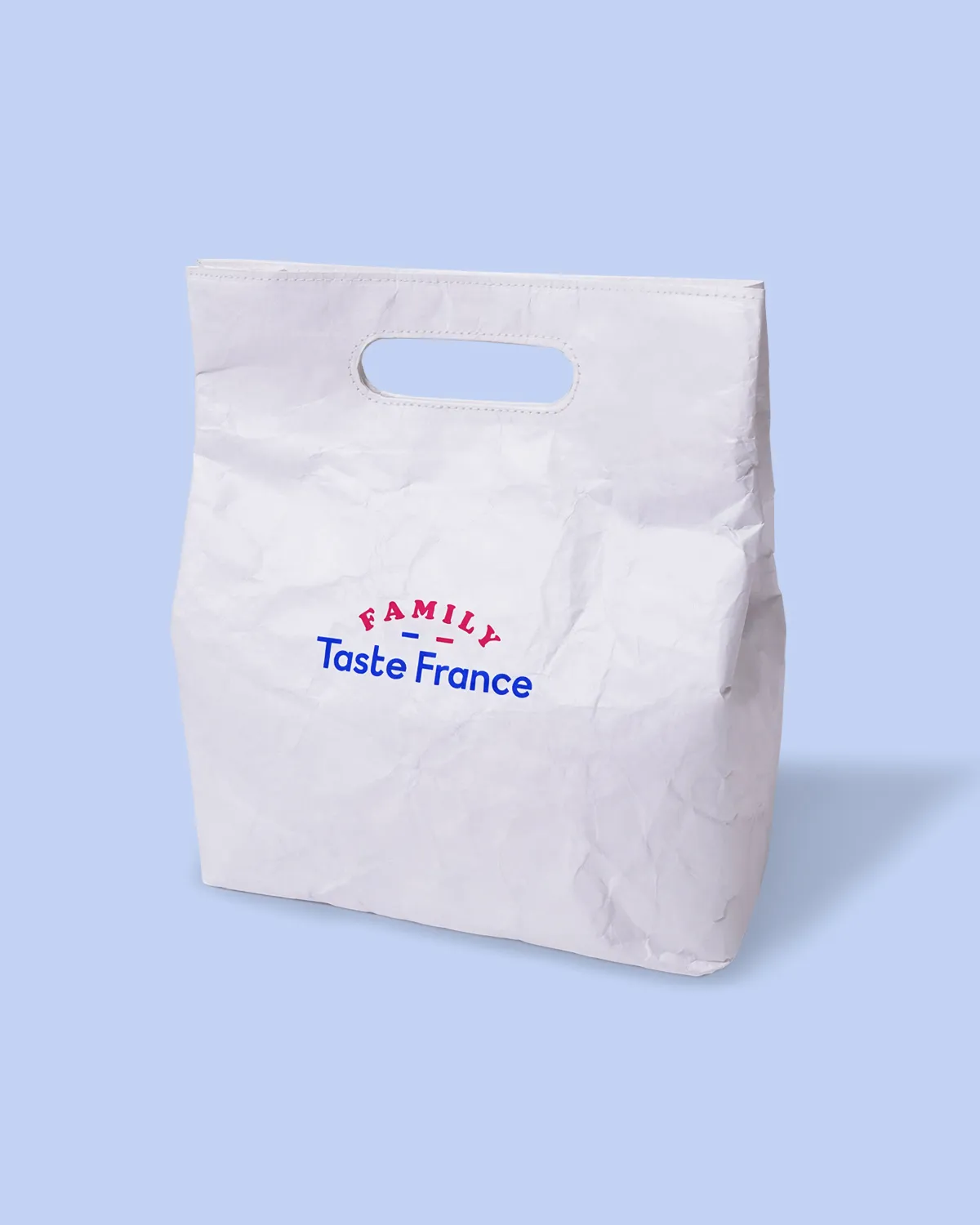 タイベック角底保冷バッグ小判抜き_斜め閉じ