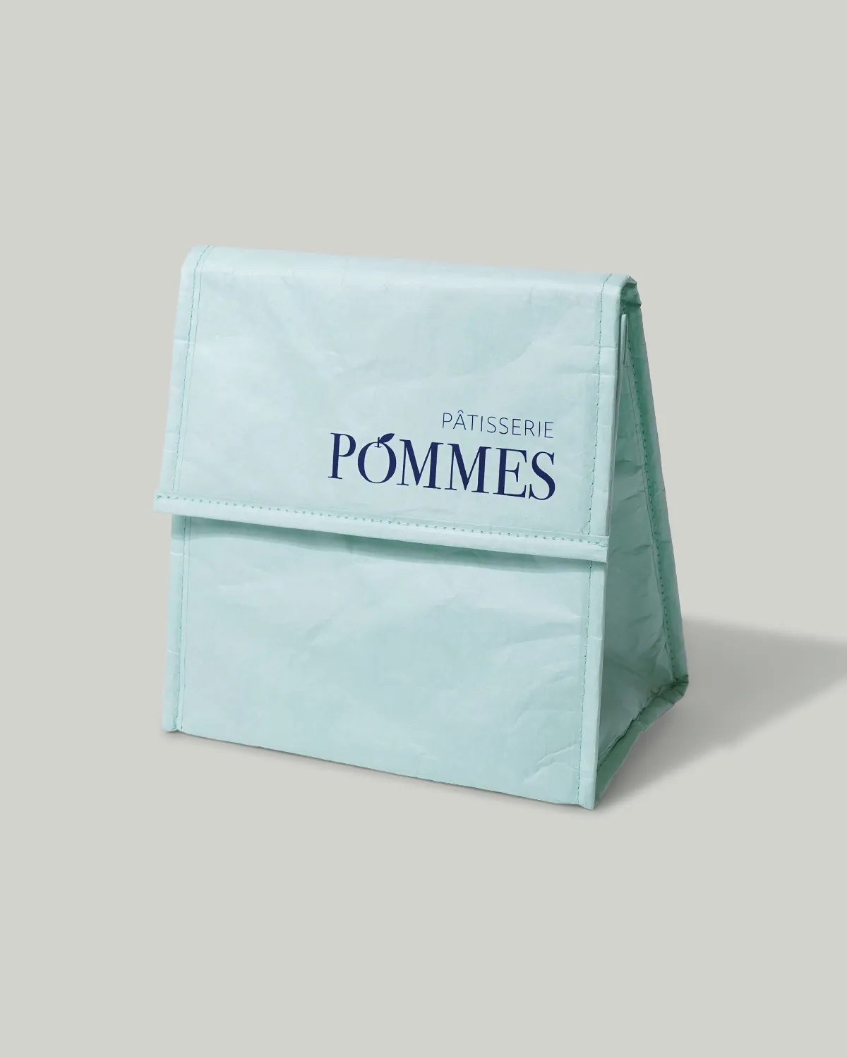 タイベック角底保冷フラップ3色展開_ブルー