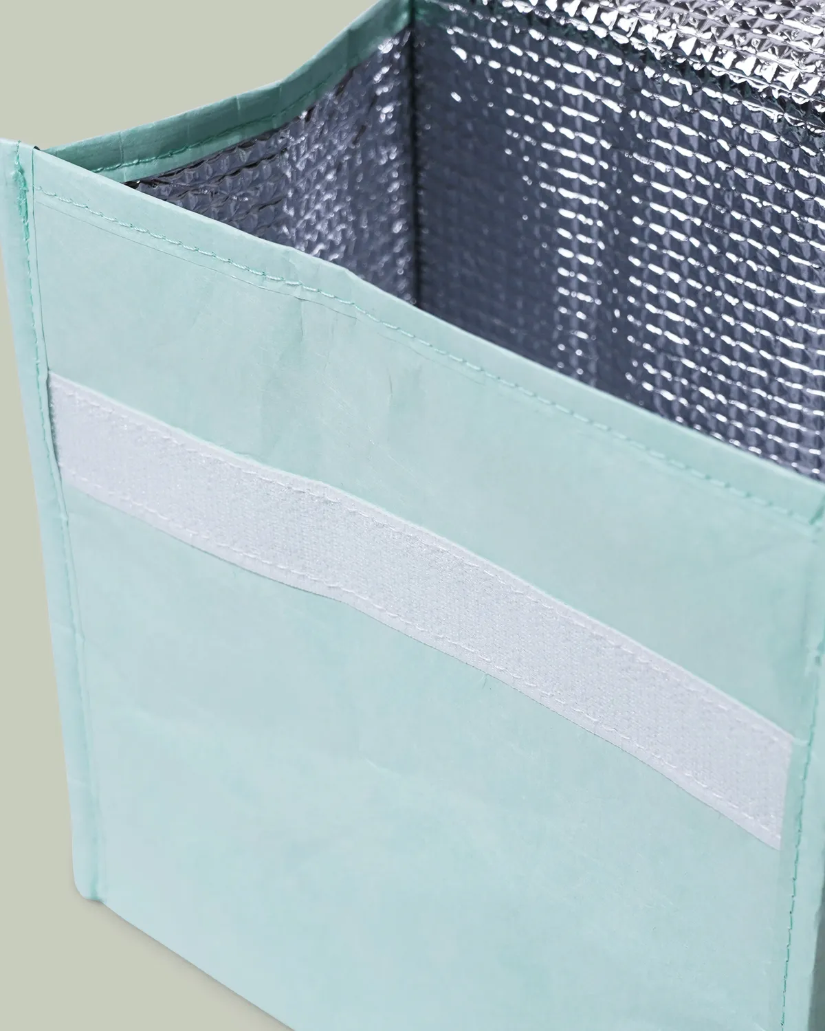 タイベック角底保冷フラップ3色展開_マジックテープ