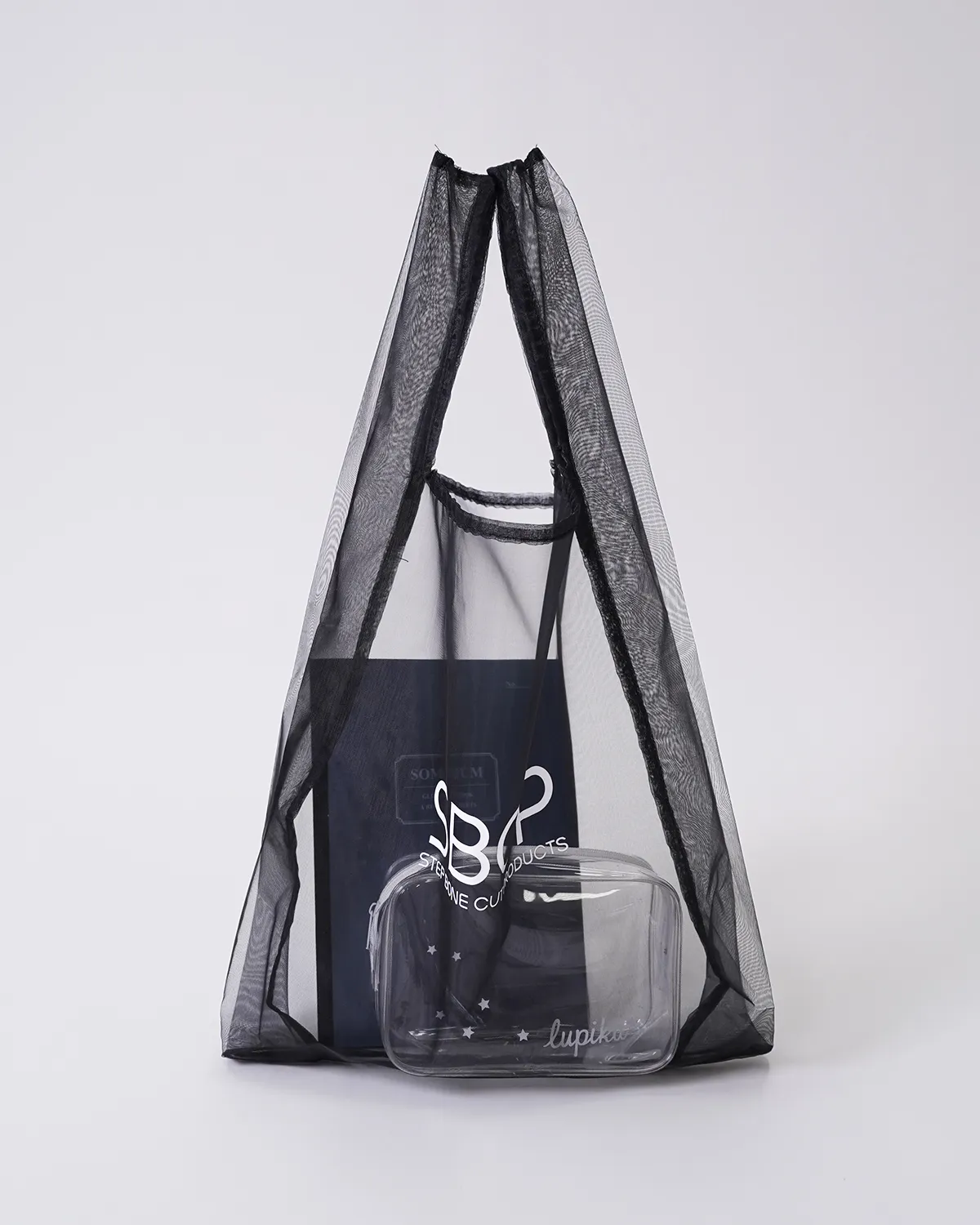 オーガンジーレジ型バッグ_物入り