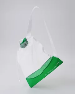 メッシュ巾着片紐ショルダーバッグ_正面