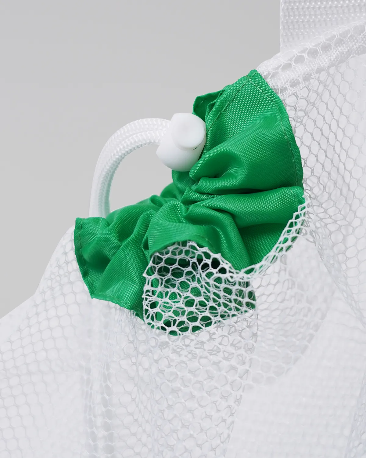 メッシュ巾着片紐ショルダーバッグ_ドローストリング