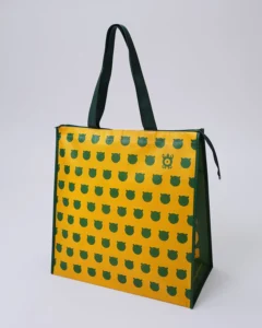 不織布+OPラミネート角底バッグ_斜め