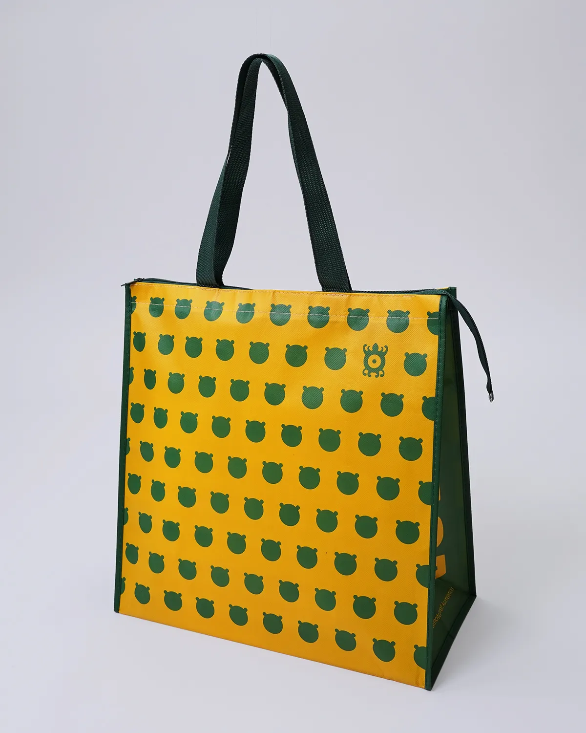 不織布+OPラミネート角底バッグ_斜め