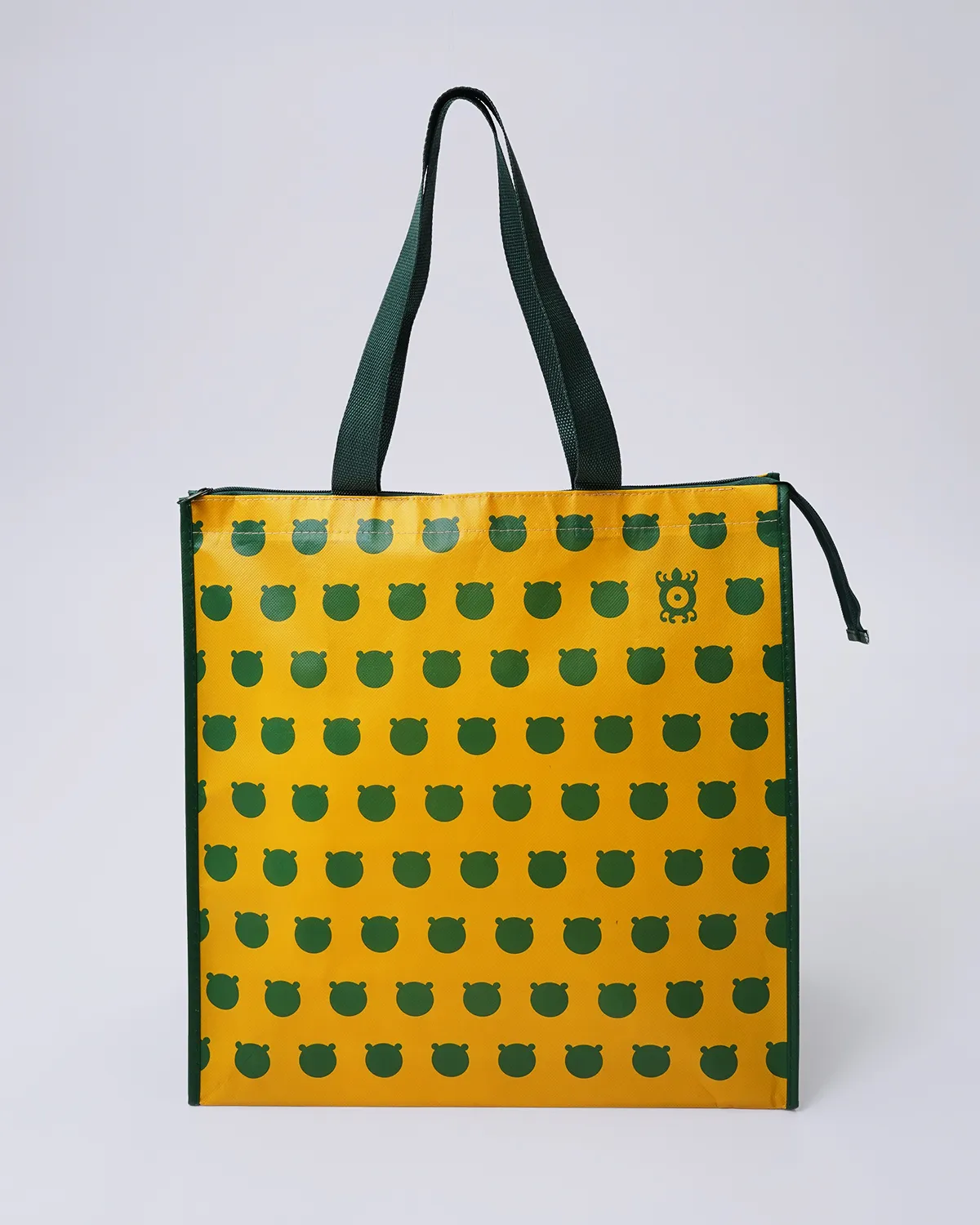 不織布+OPラミネート角底バッグ_正面