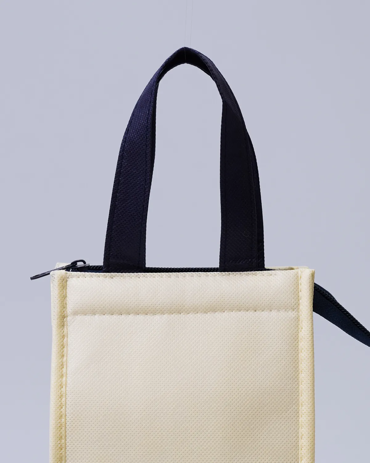 不織布角底保冷バッグ_小持ち手