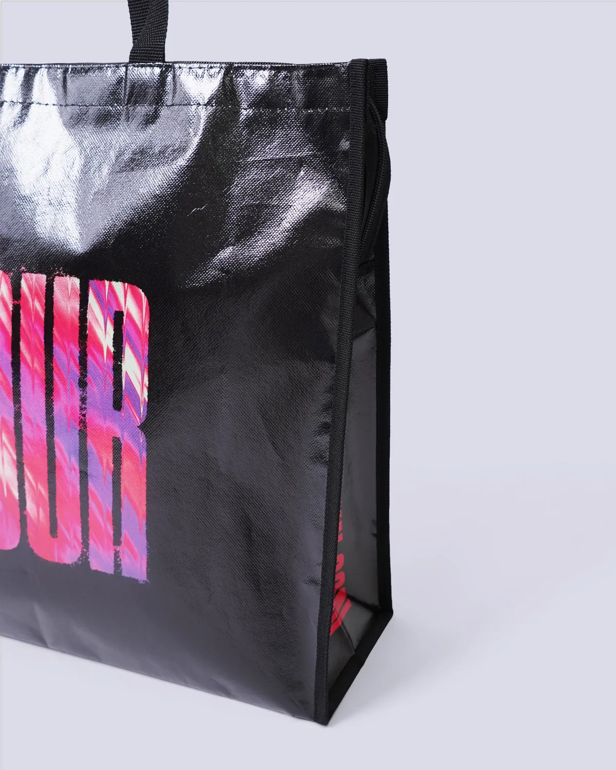 不織布角底バッググロスPPフィルムフルカラー_角