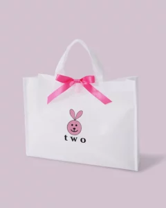 不織布角底バッグ_斜め