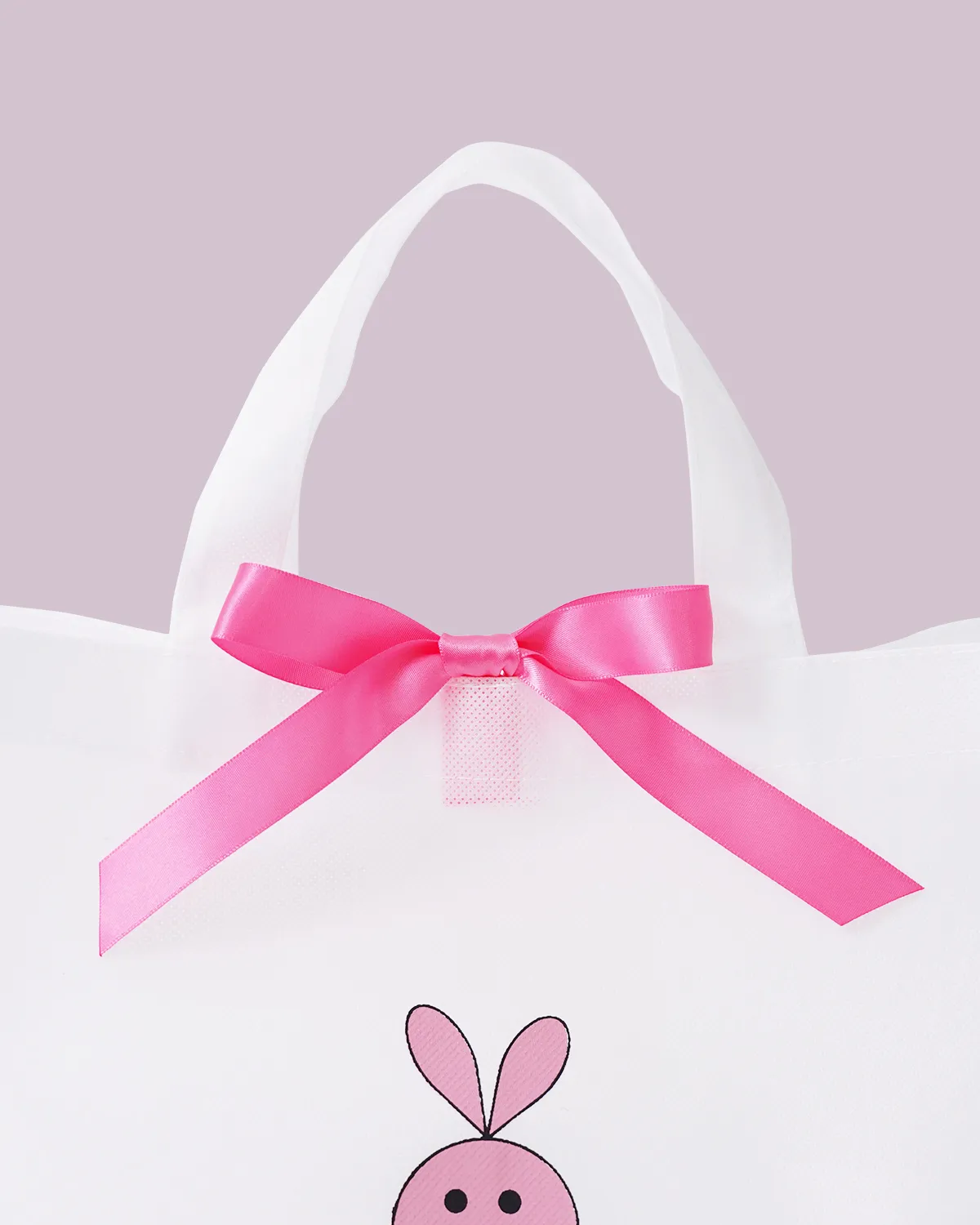 不織布角底バッグ_持ち手