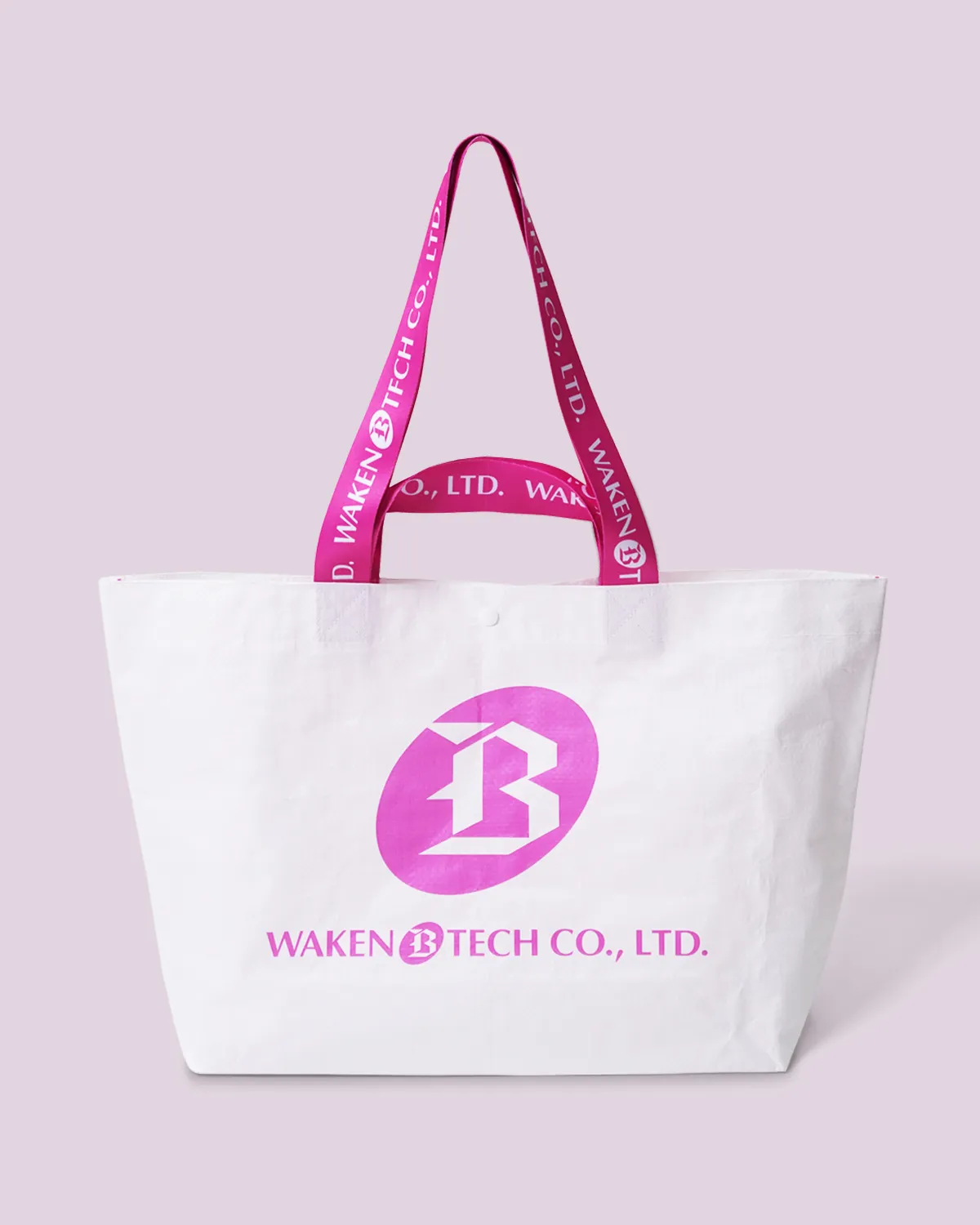 ワリフ（PPクロス）船底バッグ持ち手2本_正面