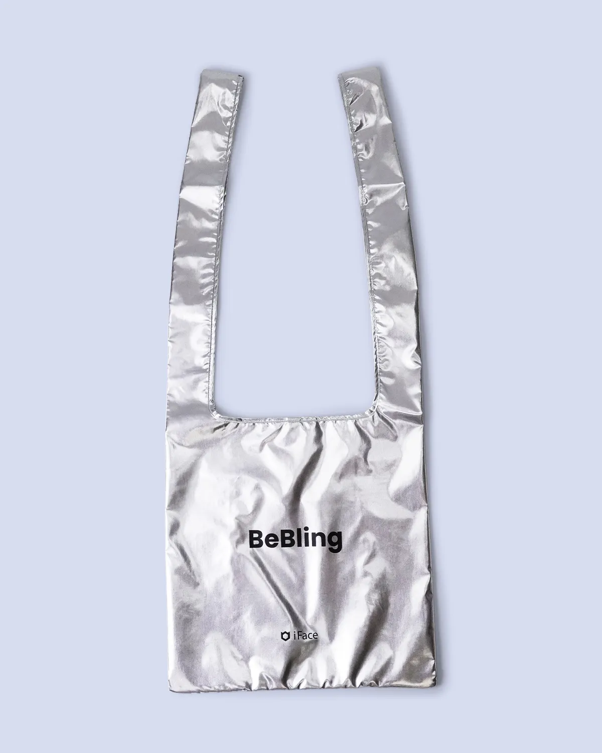 ナイロンメタリック レジ型リボンバッグ(ゴム付き)_全体