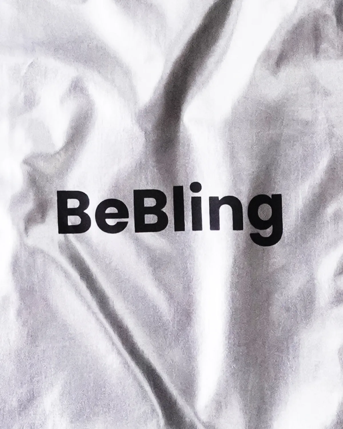 ナイロンメタリック レジ型リボンバッグ(ゴム付き)_印刷