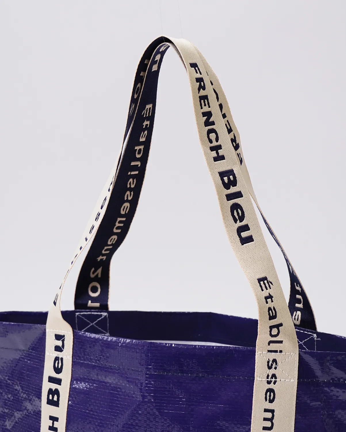 ワリフ（PPクロス）船底バッグ_持ち手