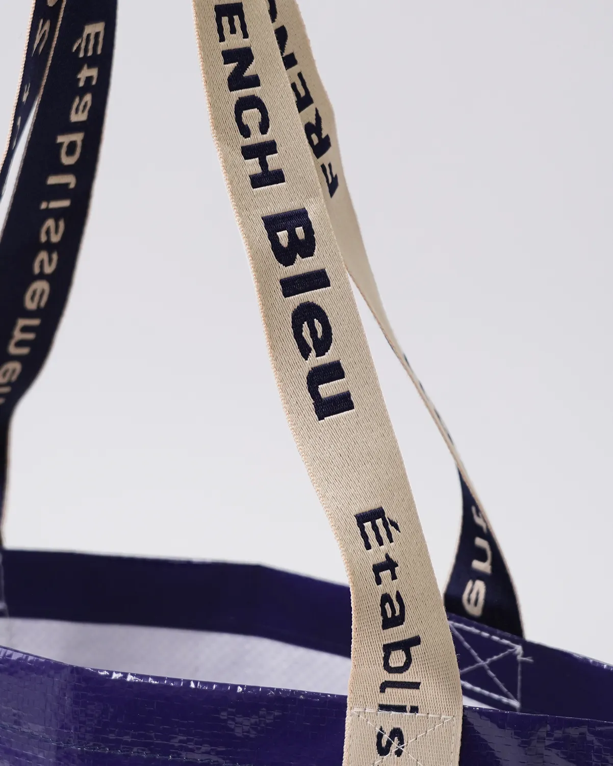 ワリフ（PPクロス）船底バッグ_ジャガード織