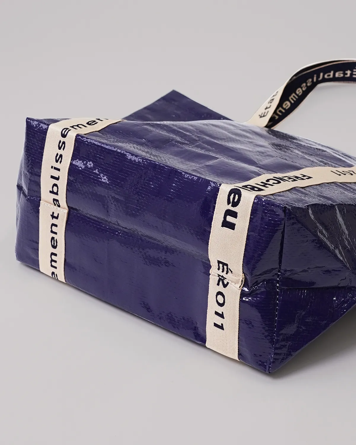 ワリフ（PPクロス）船底バッグ_底面