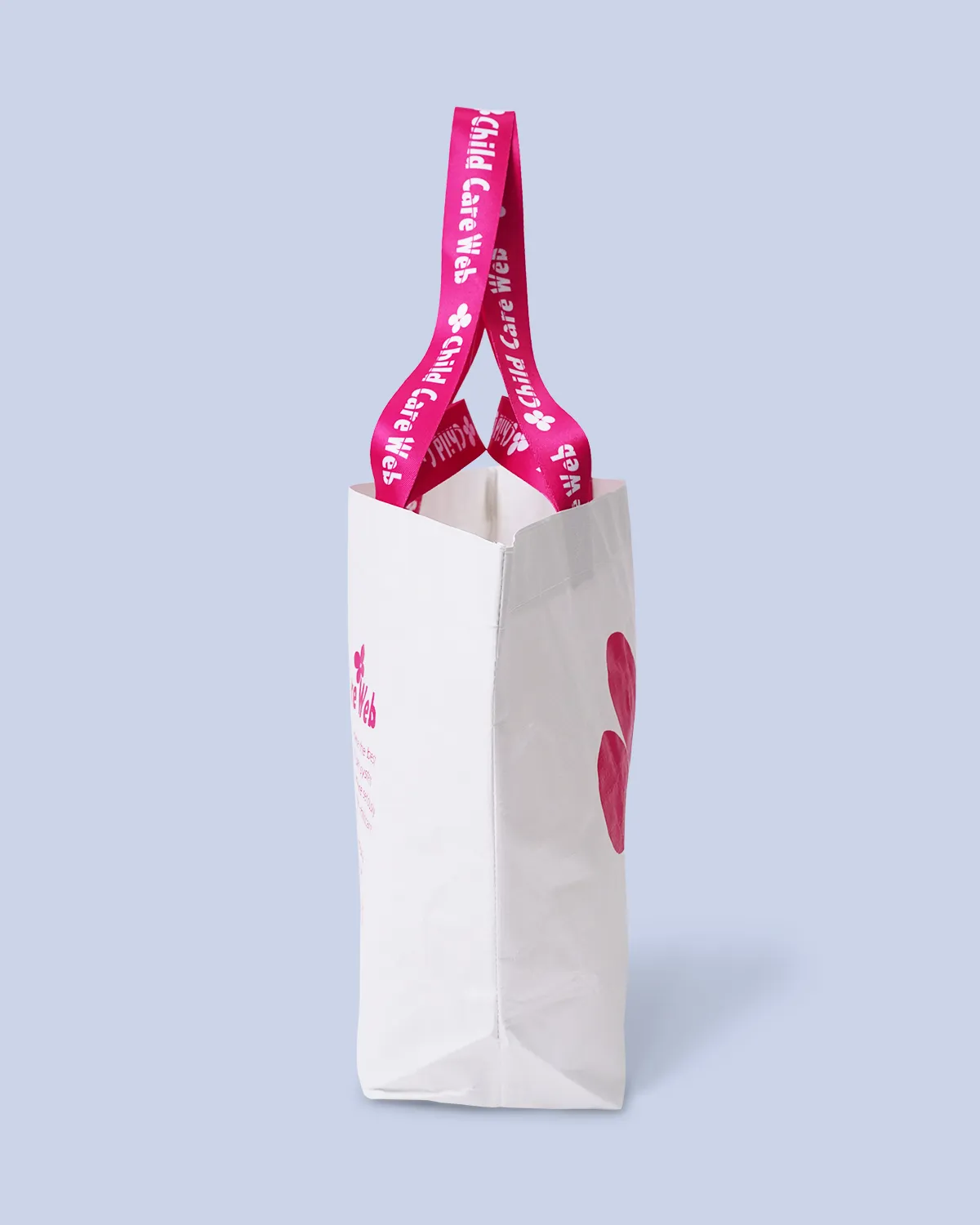 ワリフ（PPクロス）船底バッグ持ち手２本_側面