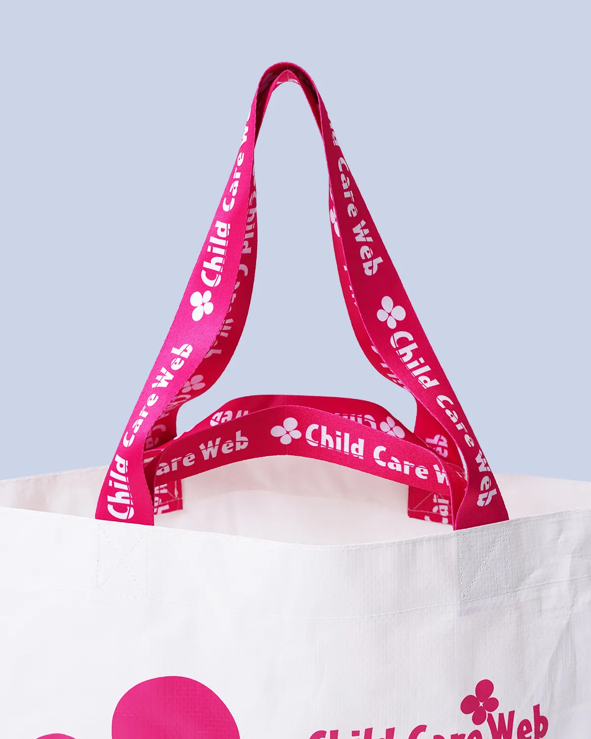 ワリフ（PPクロス）船底バッグ持ち手２本_持ち手