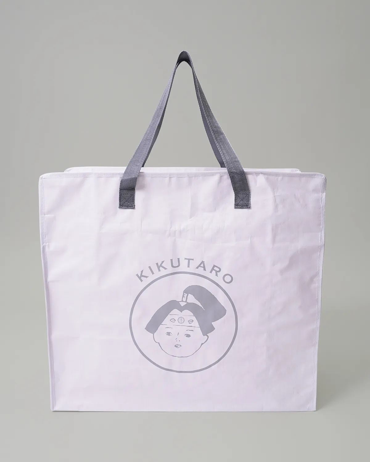 ワリフ(PPクロス)BOX型バッグ ファスナー付_正面