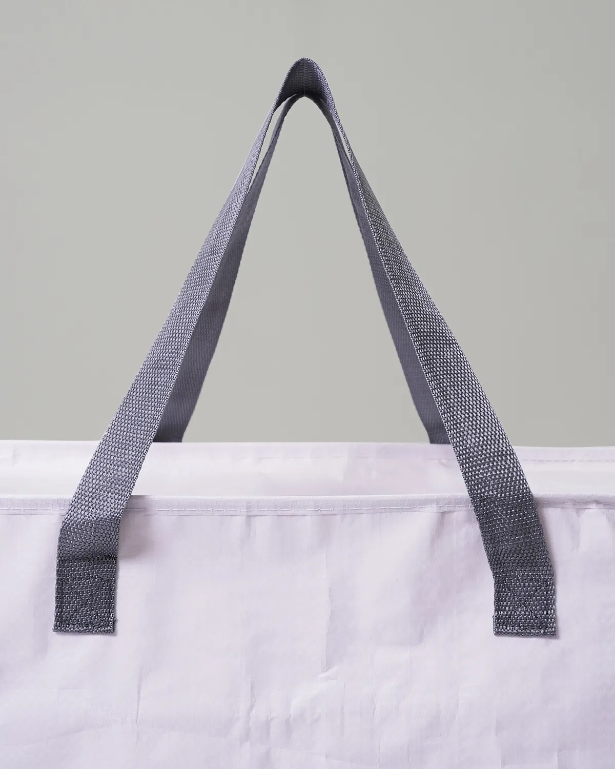 ワリフ(PPクロス)BOX型バッグ ファスナー付_持ち手