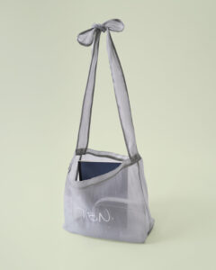 オーガンジーリボンバッグ_斜め