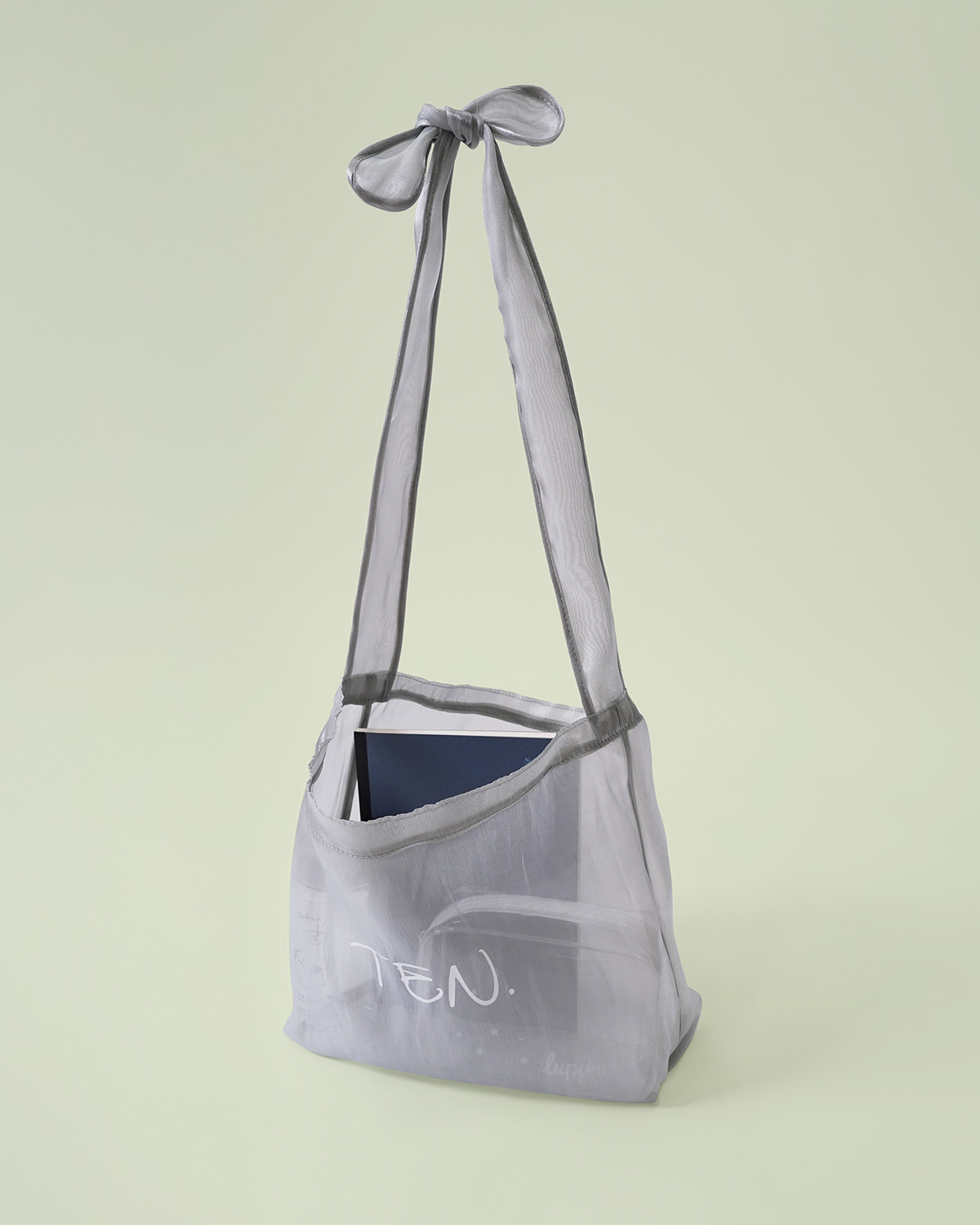 オーガンジーリボンバッグ_斜め