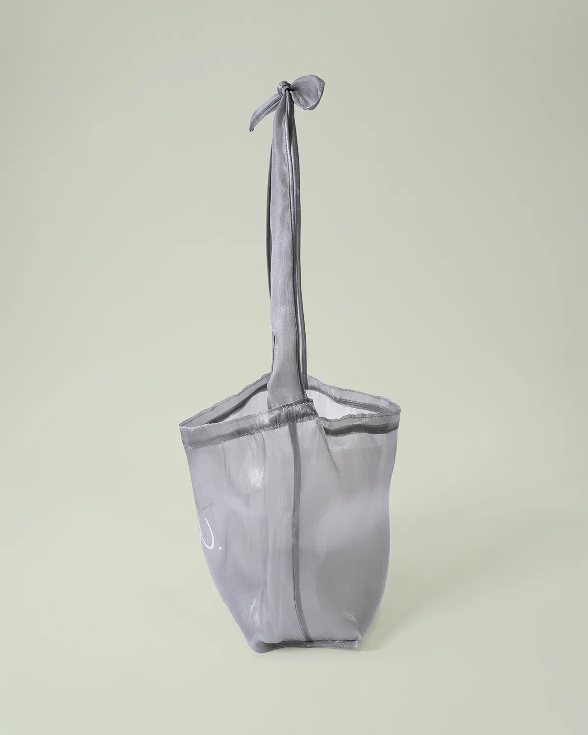 オーガンジーリボンバッグ_横面