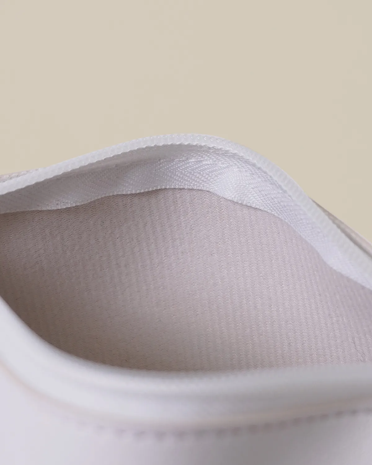 メッシュ合皮_角底バッグ_ファスナー開き