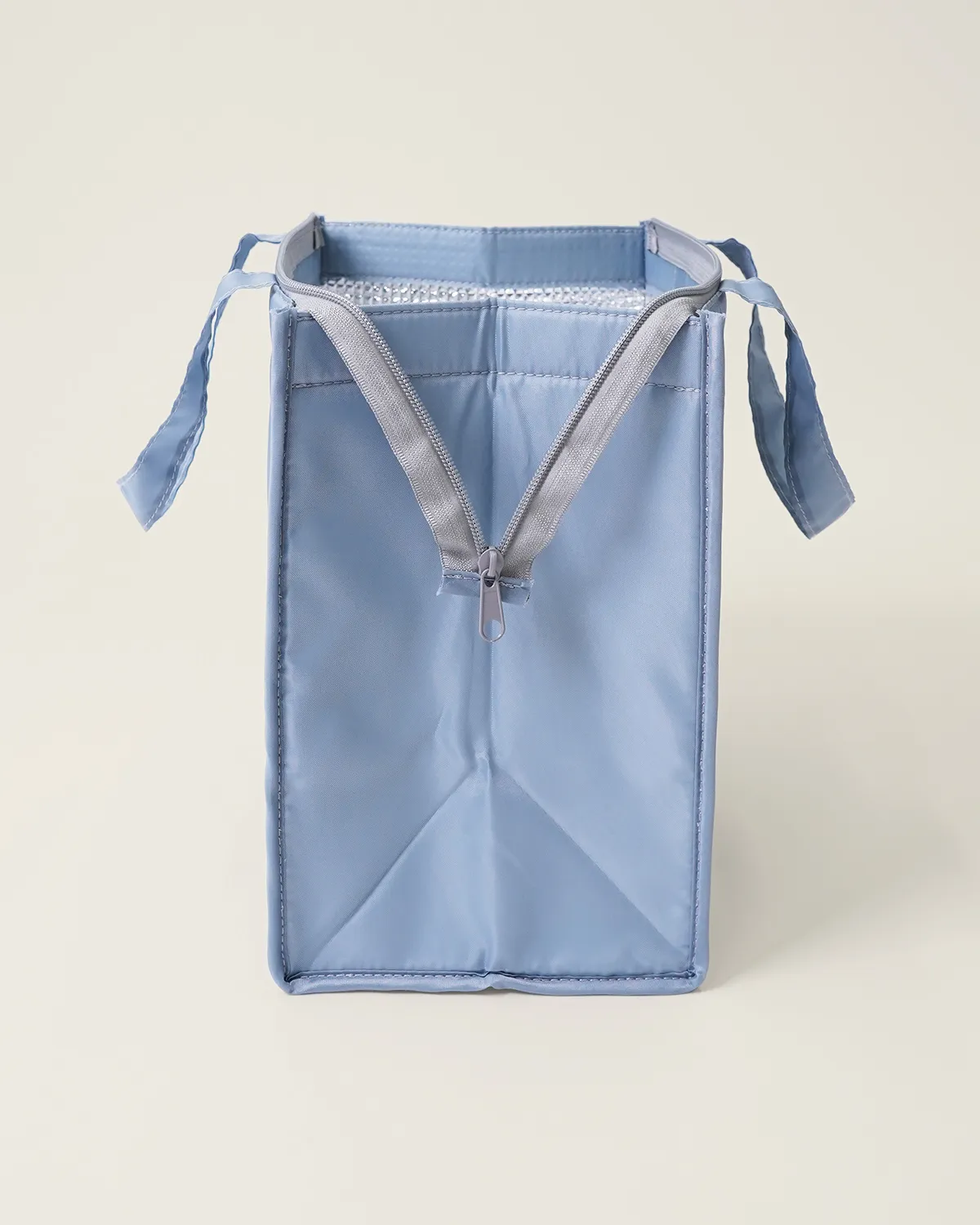 ポリエステル210D角底保冷バッグ_側面開き