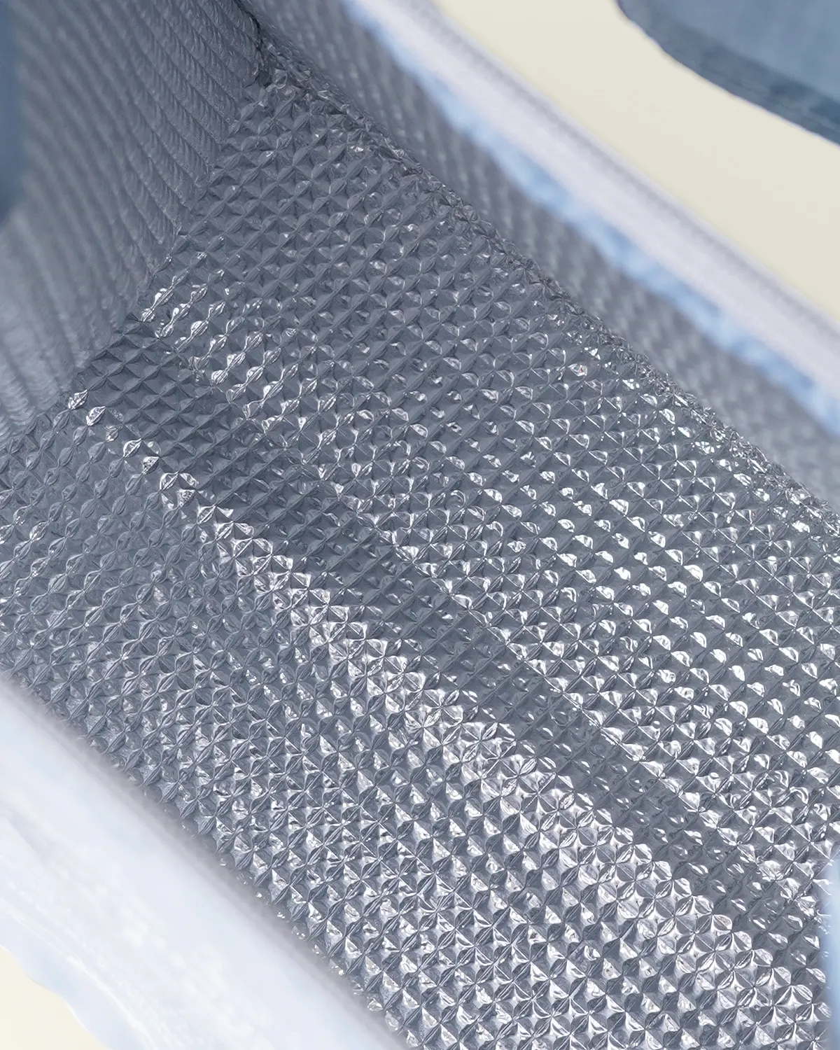 ポリエステル210D角底保冷バッグ_内側