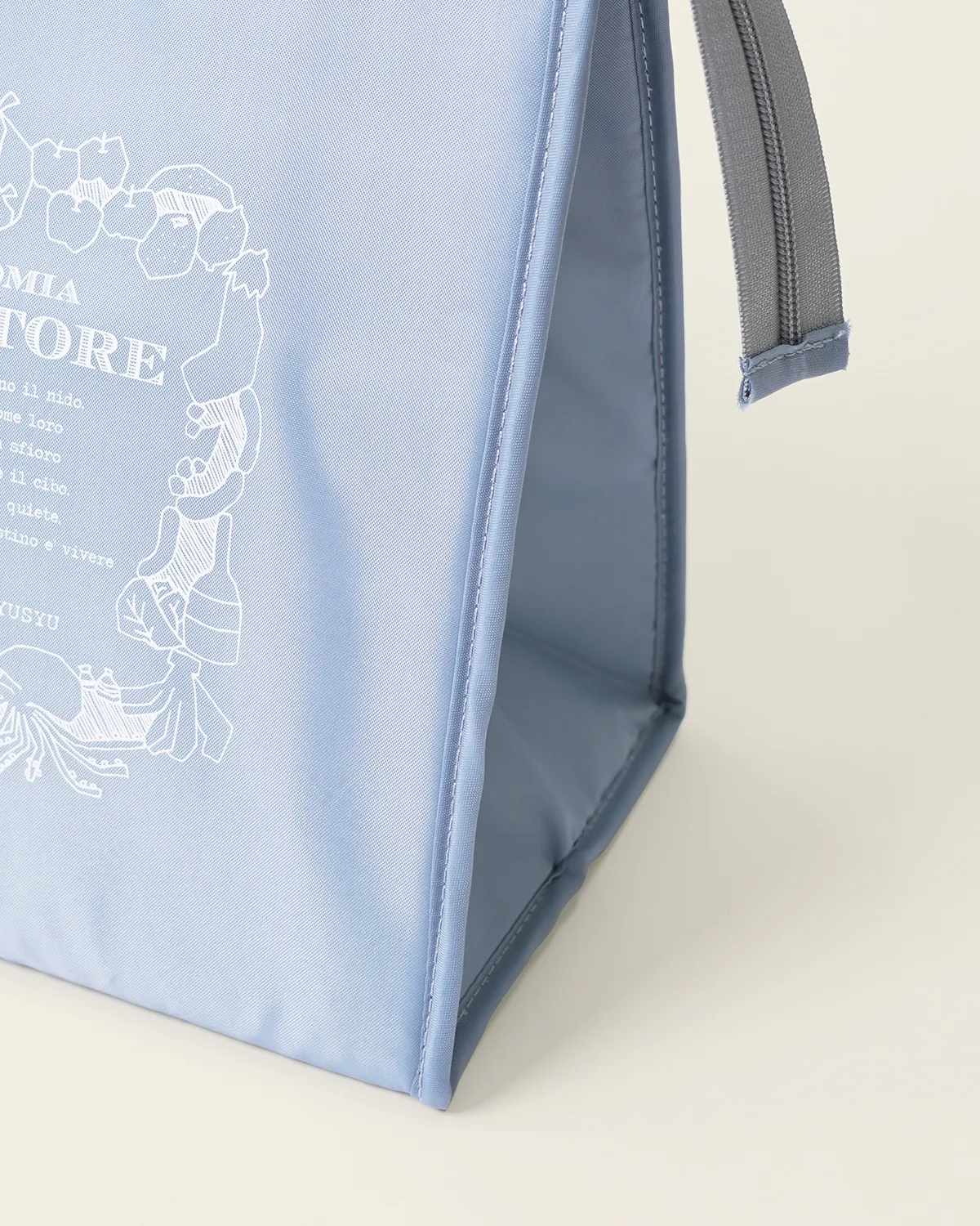 ポリエステル210D角底保冷バッグ_角