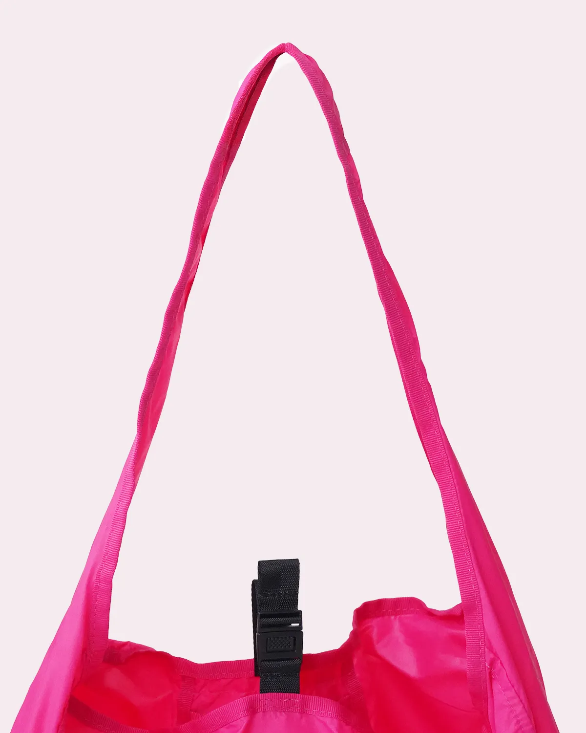 ポリエステル船底エコバッグくしゅくしゅ収納_持ち手