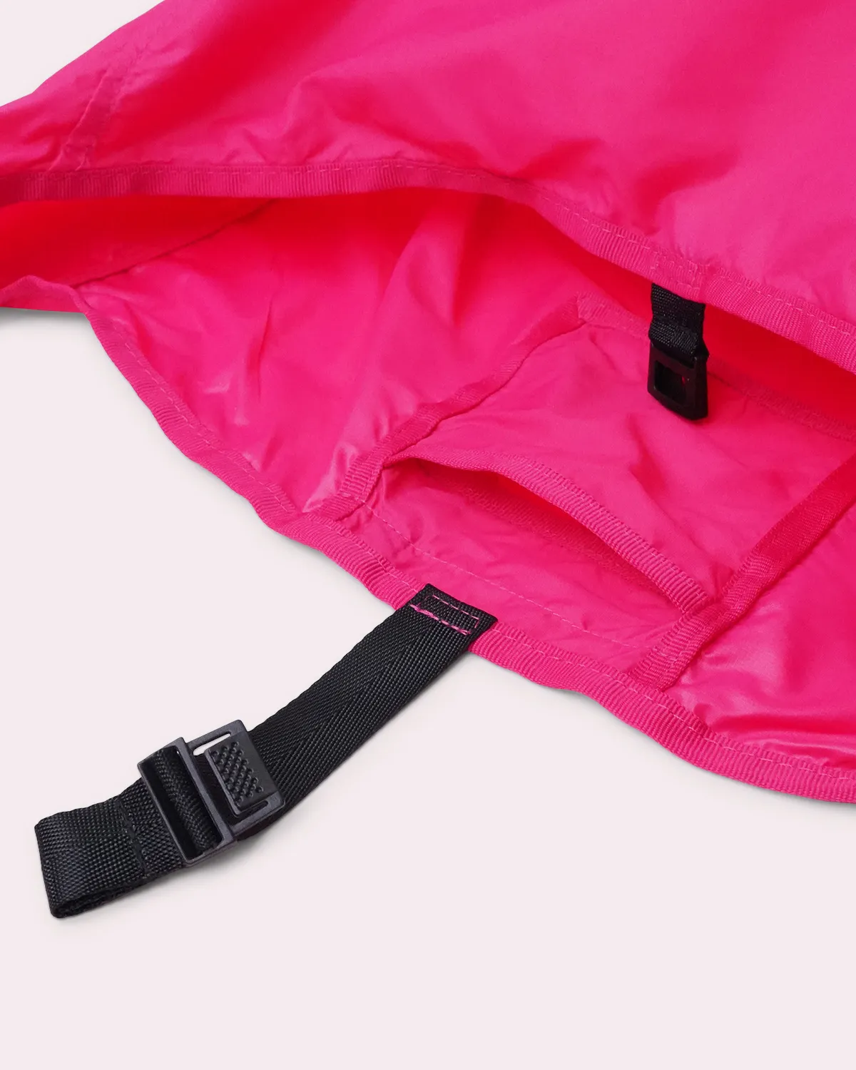 ポリエステル船底エコバッグくしゅくしゅ収納_ポケット