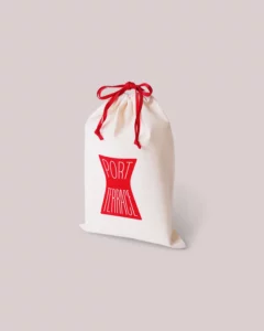 マチなし巾着袋(小)_斜め