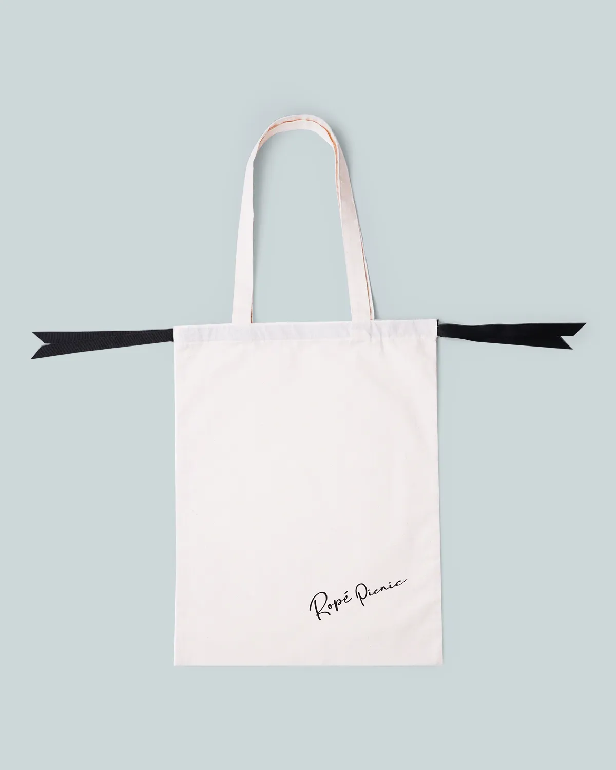 コットン5オンス巾着袋_平置き正面