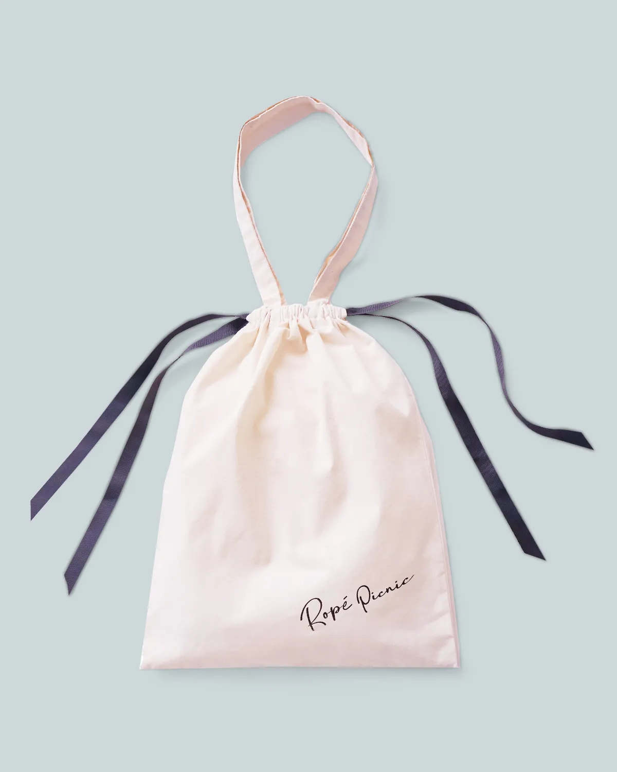 コットン5オンス巾着袋_平置き絞り