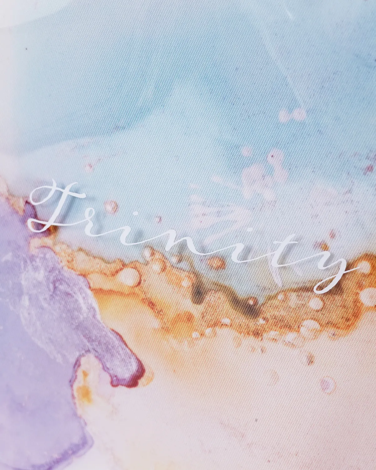 透明塩ビ船底ポシェット＋ポリエステル船底ポーチ_印刷