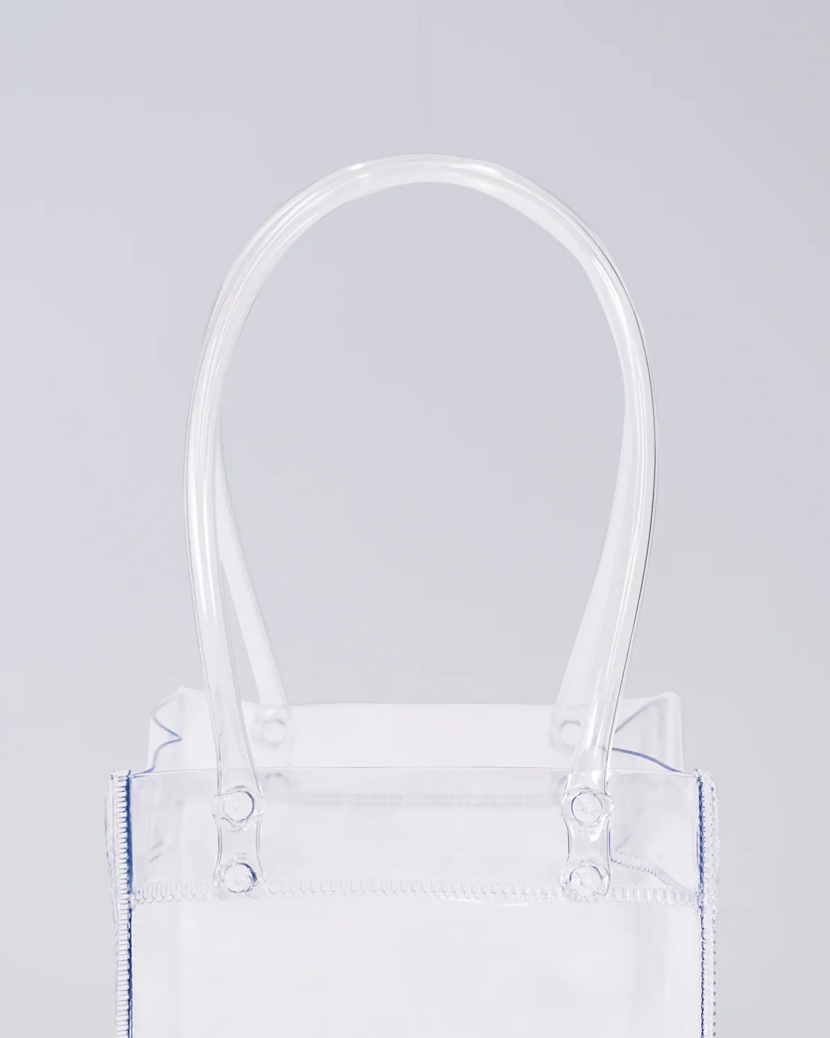 透明塩ビ角底バッグ（花入れる）_持ち手