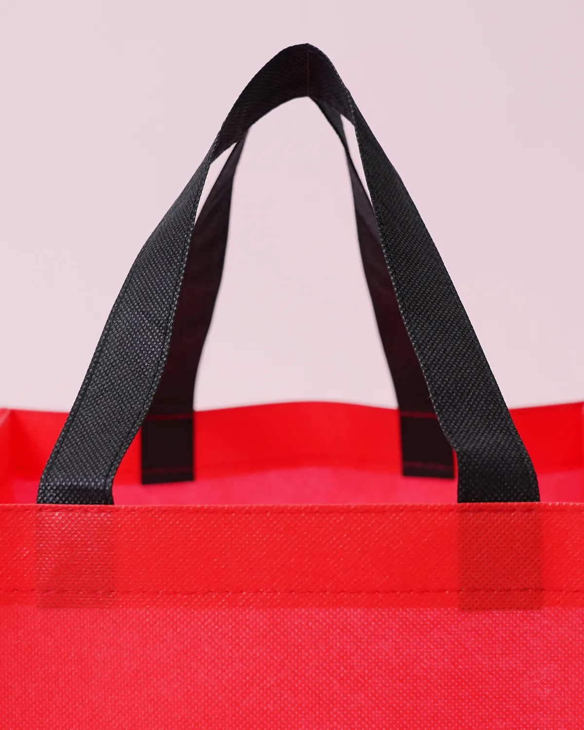 不織布角底バッグ_持ち手