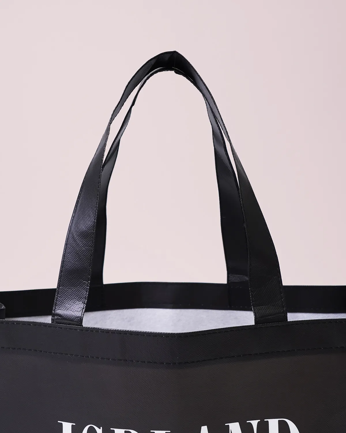 不織布角底バッグマットPPフィルムフルカラー_持ち手