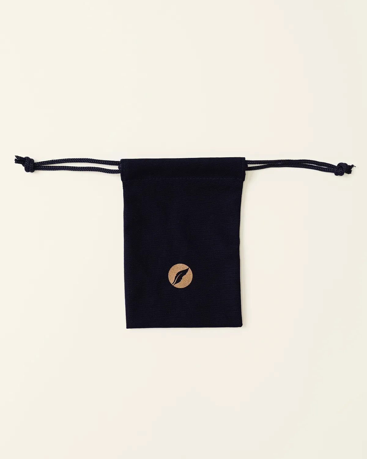 コットン6オンス巾着袋_平置き正面