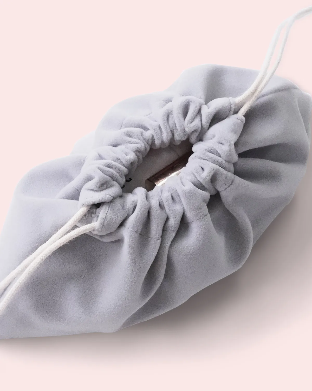 ベロアマチなし巾着袋_絞り