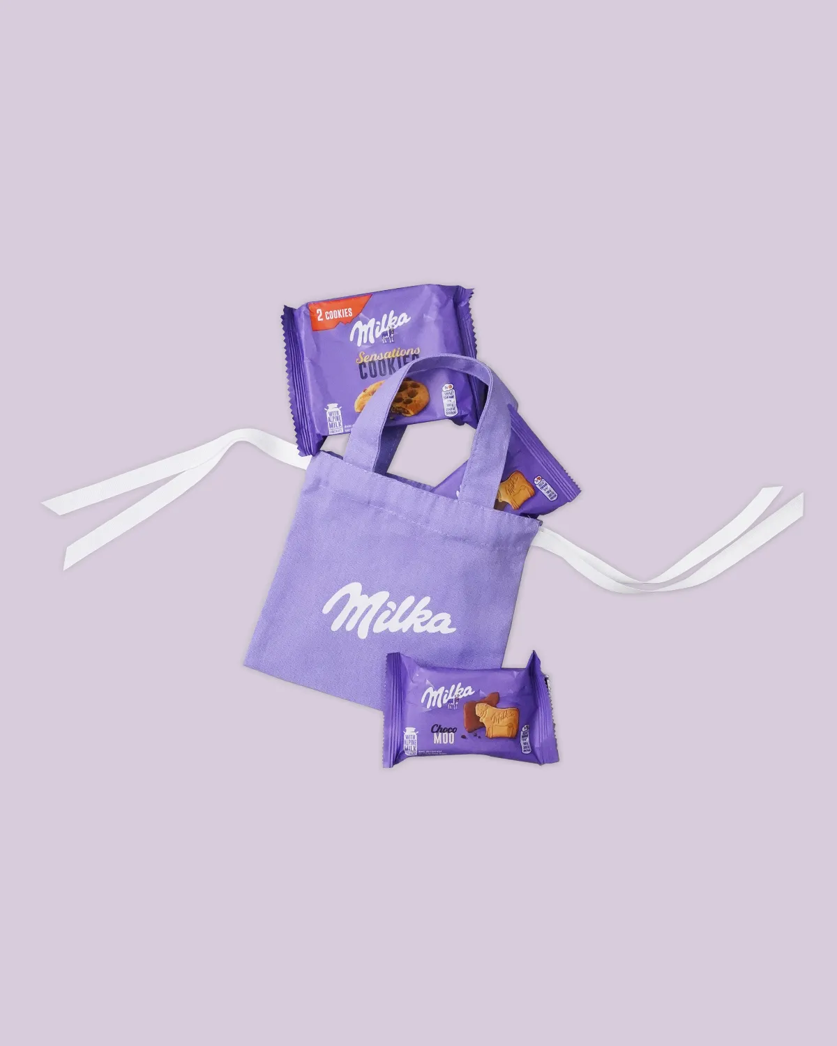 コットン6オンスマチなし巾着袋持ち手付き_正面平置き_milka有