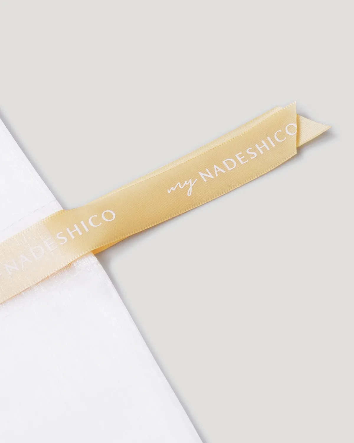 オーガンジー巾着袋_リボン