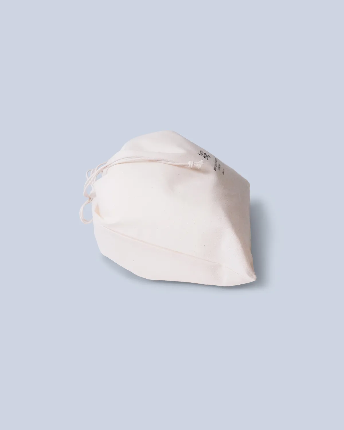 コットン５オンスマチなし巾着袋_側面