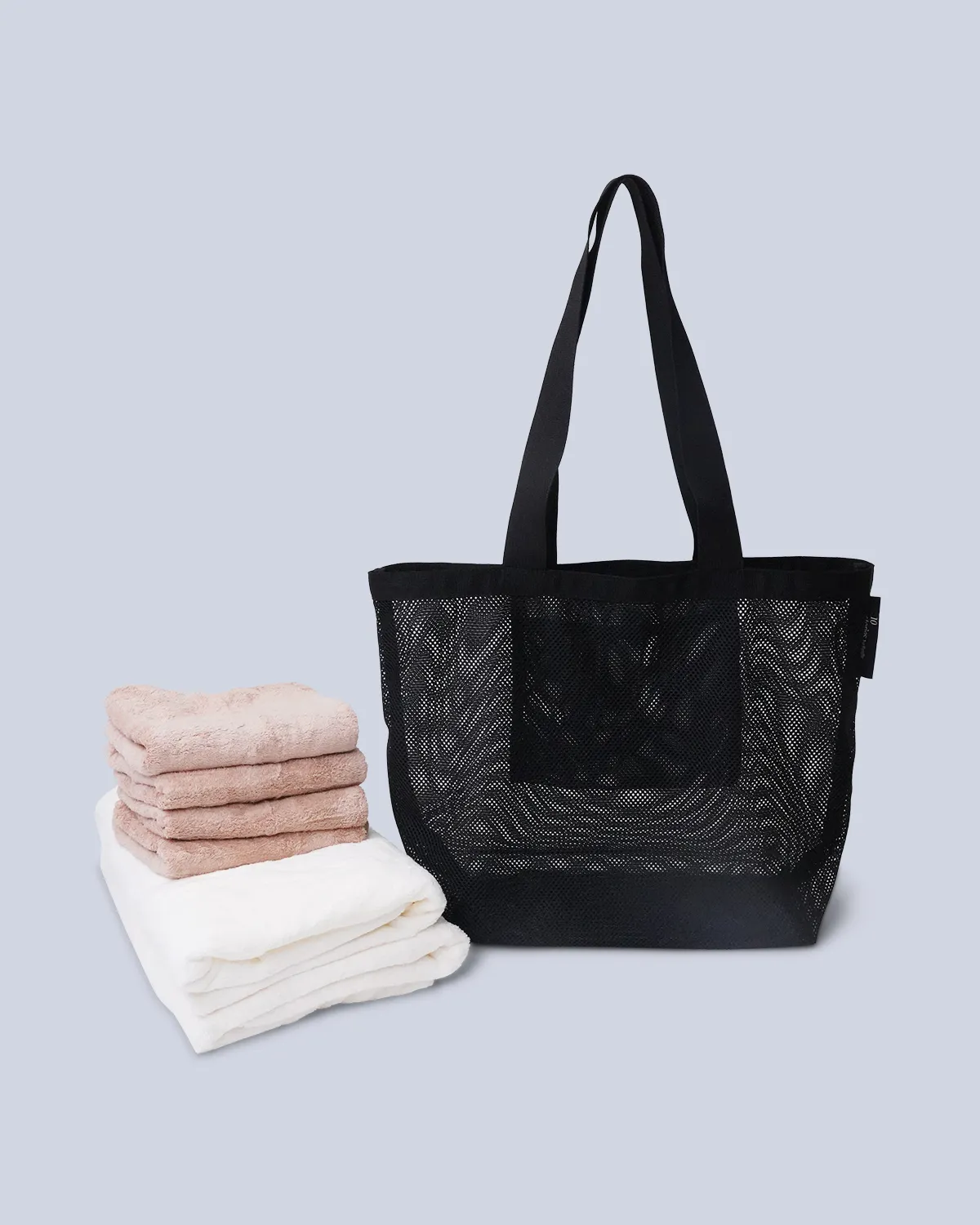 メッシュ船底バッグ_バスタオル