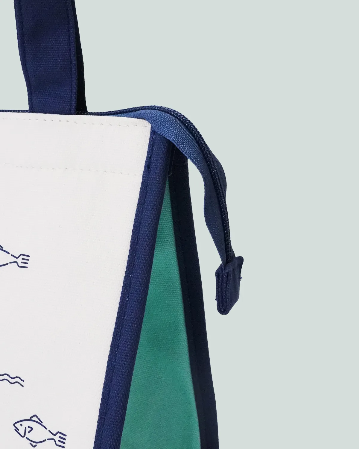 コットン12オンス角底保冷バッグ_ファスナー端