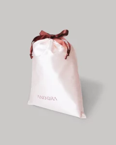 サテン巾着袋_斜め