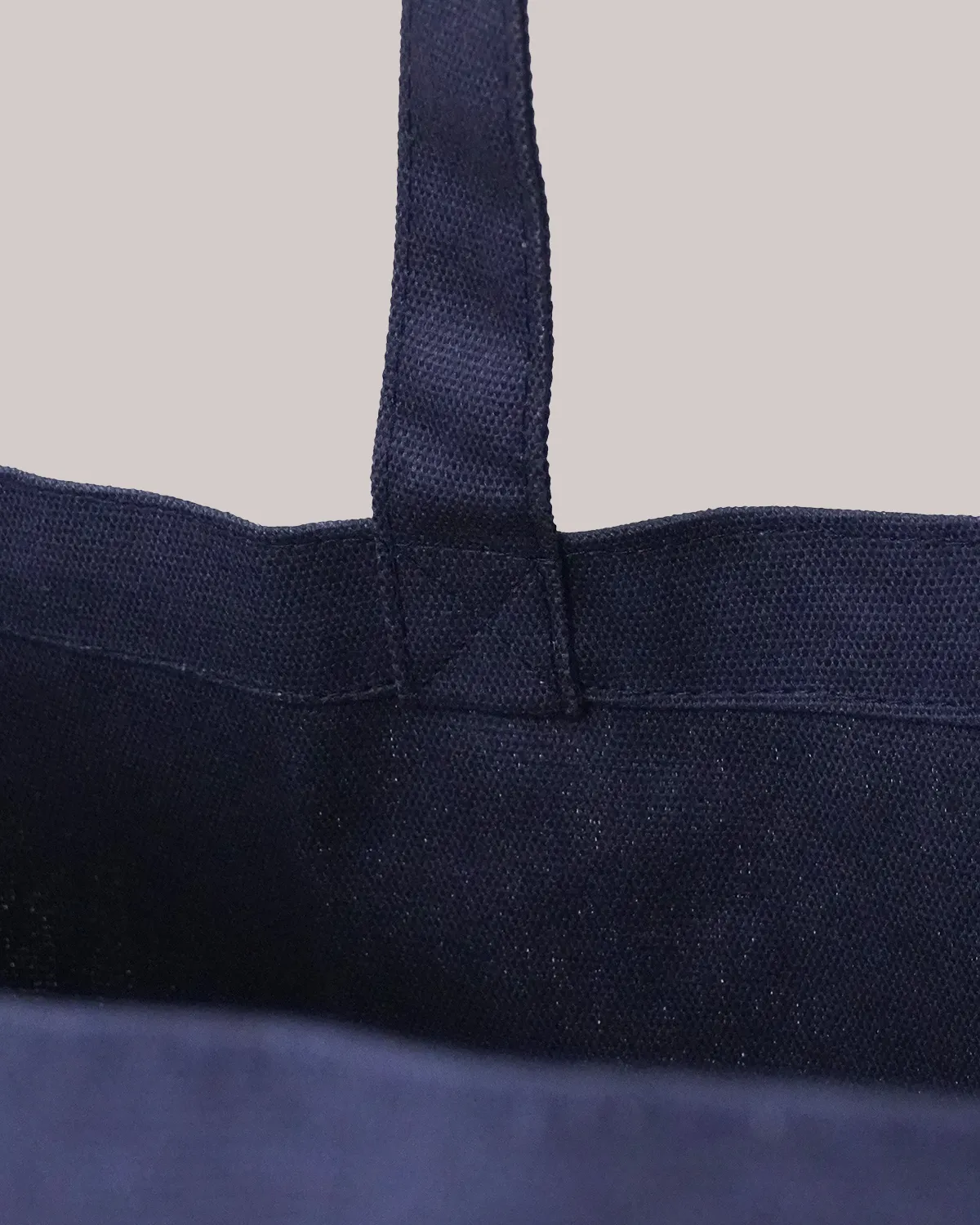 コットン12オンス船底バッグ_持ち手クロスステッチ