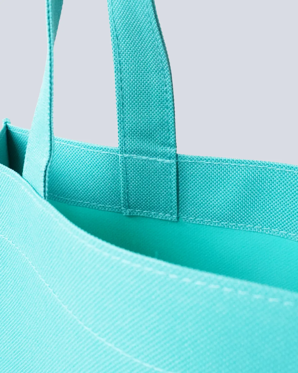 ポリエステル600D 角底バッグ_ステッチ